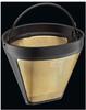 Cilio Kaffeefilter Gold 10 cm, Der Kaffeefilter Gold aus dem Hause Cilio ist die