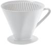 Cilio Kaffeefilter Weiß Ø 16 cm, Bereiten Sie mit dem Kaffeefilter Ø 16 cm von