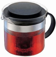 Bodum Teekanne 1,0 l Bistro Nouveau schwarz