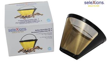 Ilggro seleXions Kaffeefilter Gold 6-12 Tassen (GF4)
