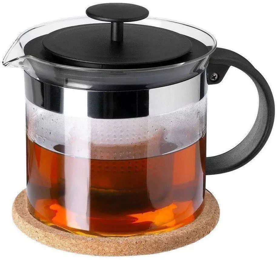 Bodum Bistro Nouveau Teebereiter mit Presseinheit 1,5 L Black