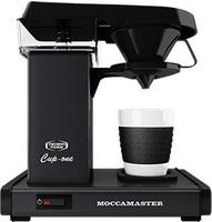 Moccamaster Kaffeemaschine Cup One, 1 Tasse, 300ml, mattschwarz, mit 2 Kaffeetassen Moccamaster Kaffeemaschine Cup One, 1 Tasse, 300ml, mattschwarz, mit 2 Kaffeetassen