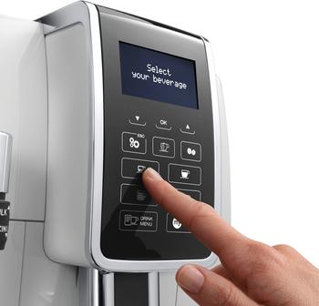 De'Longhi ECAM 350.35.W – Intuitive Bedienung und vielseitige Funktionen