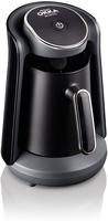 arzum OK004-K, arzum OKKA MINIO Mokka-Kaffeemaschine Schwarz, Chrom