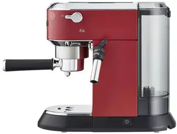 De'Longhi Dedica Style EC 685.R rot – De'Longhi Dedica Style EC 685.R rot – kompakte Siebträgermaschine für Espresso-Spezialitäten