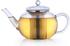 Creano Teekanne flach mit Edelstahlfilter 1,6 Liter