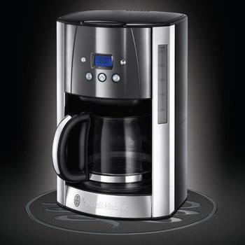 Russell Hobbs Luna Moonlight grey – Russell Hobbs Luna Moonlight grey mit Timer und Mahlwerk