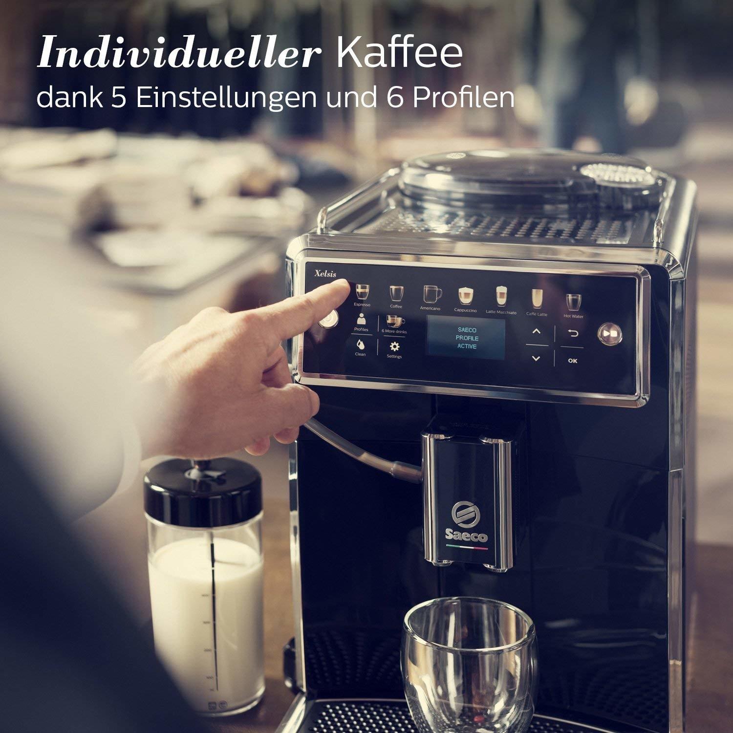Saeco Sm 7580 00 Xelsis Kaffeevollautomat Klavierlack Schwarz Saeco SM7580/00 Xelsis Test - Testbericht.de