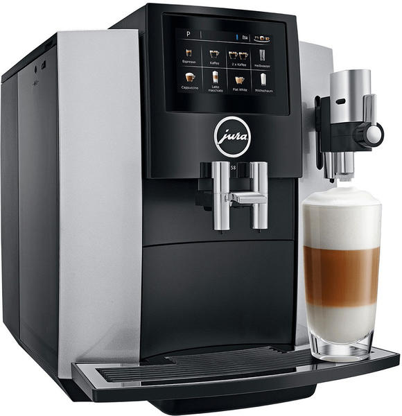 Kaffeevollautomat Handhabung & Ausstattung Jura S8 Moonlight Silver