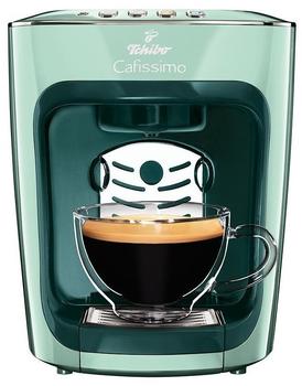 Tchibo Cafissimo mini Kaffeemaschine für Kapseln, Frosted grün