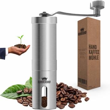Rummershof Manuelle Handkaffeemühle mit Keramikmahlwerk 2.0