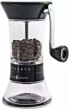 Handground Kaffeemühle schwarz