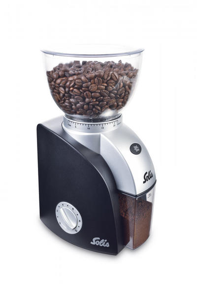 SOLIS 960.94 Scala Plus Kaffeemahlwerk, Kunststoff, Schwarz