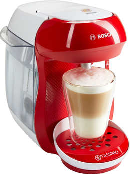 Bosch Tassimo Happy TAS1006 rot-weiß – Entdecken Sie die Vielseitigkeit der Bosch Tassimo Happy TAS1006 rot-weiß