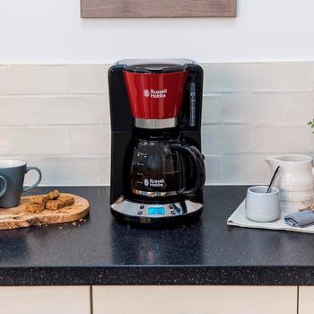 Russell Hobbs Colours Plus+ Flame Red – Russell Hobbs Colours Plus+ Flame Red mit Timer und Aromafunktion