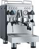 Graef Espressomaschine " "contessa " ", Siebträger Edelstahl hochglanz, schwarze