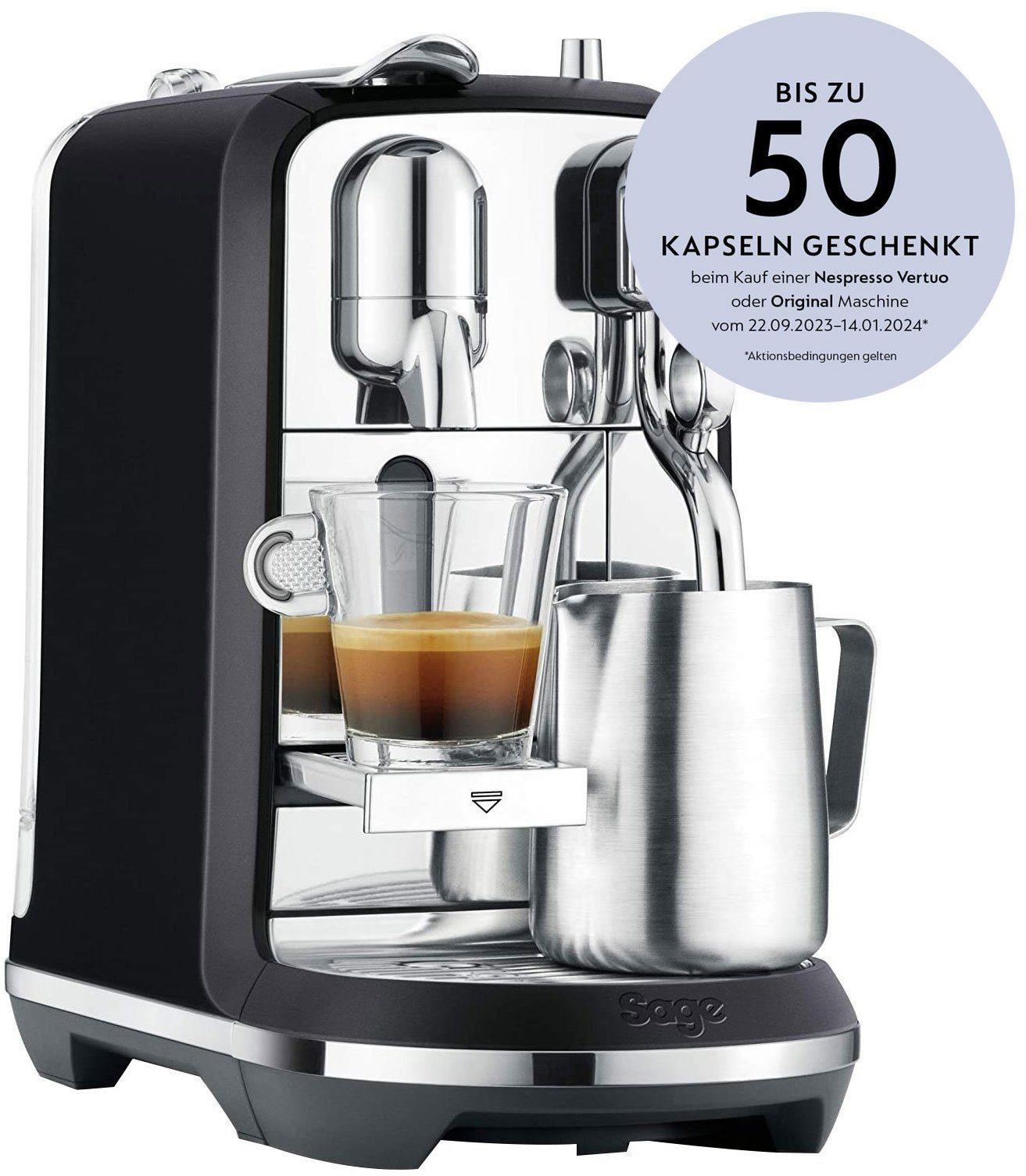 Sage Appliances Sage Nespresso Creatista Plus Black Truffle Test TOP  Angebote ab 399,00 € (Juni 2023)