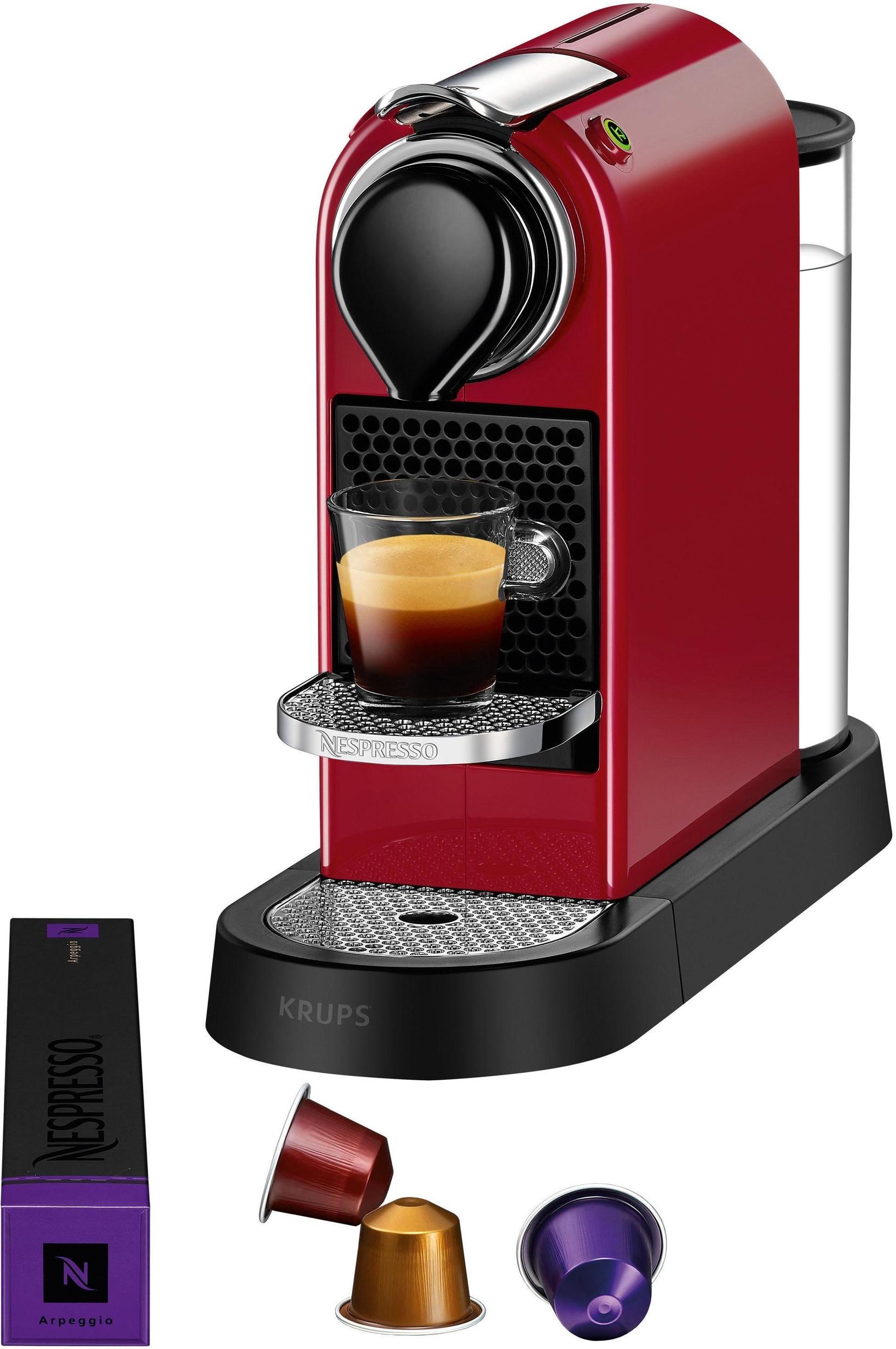 Krups Nespresso CitiZ XN 7415 Cherry Red Test TOP Angebote ab 144,00 €  (April 2023)