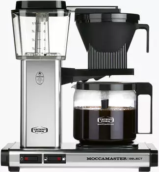 Technivorm Moccamaster KBG Select Aluminium glänzend