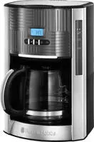 RUSSELL HOBBS Filterkaffeemaschine "Geo Steel 25270-56" 1,5 l Kaffeekanne