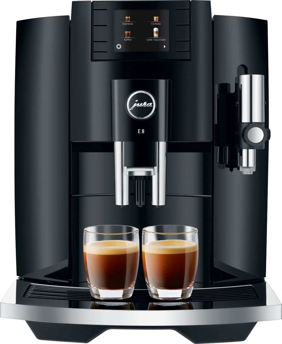 Jura E8 EB Piano Black Test Kaffeevollautomat Profi