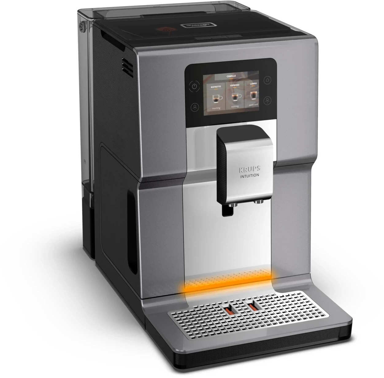 Krups Ea 875 E Intuition Preference+ Kaffeevollautomat Silber Krups EA 875 E Test: Kaffeevollautomat mit Intuition