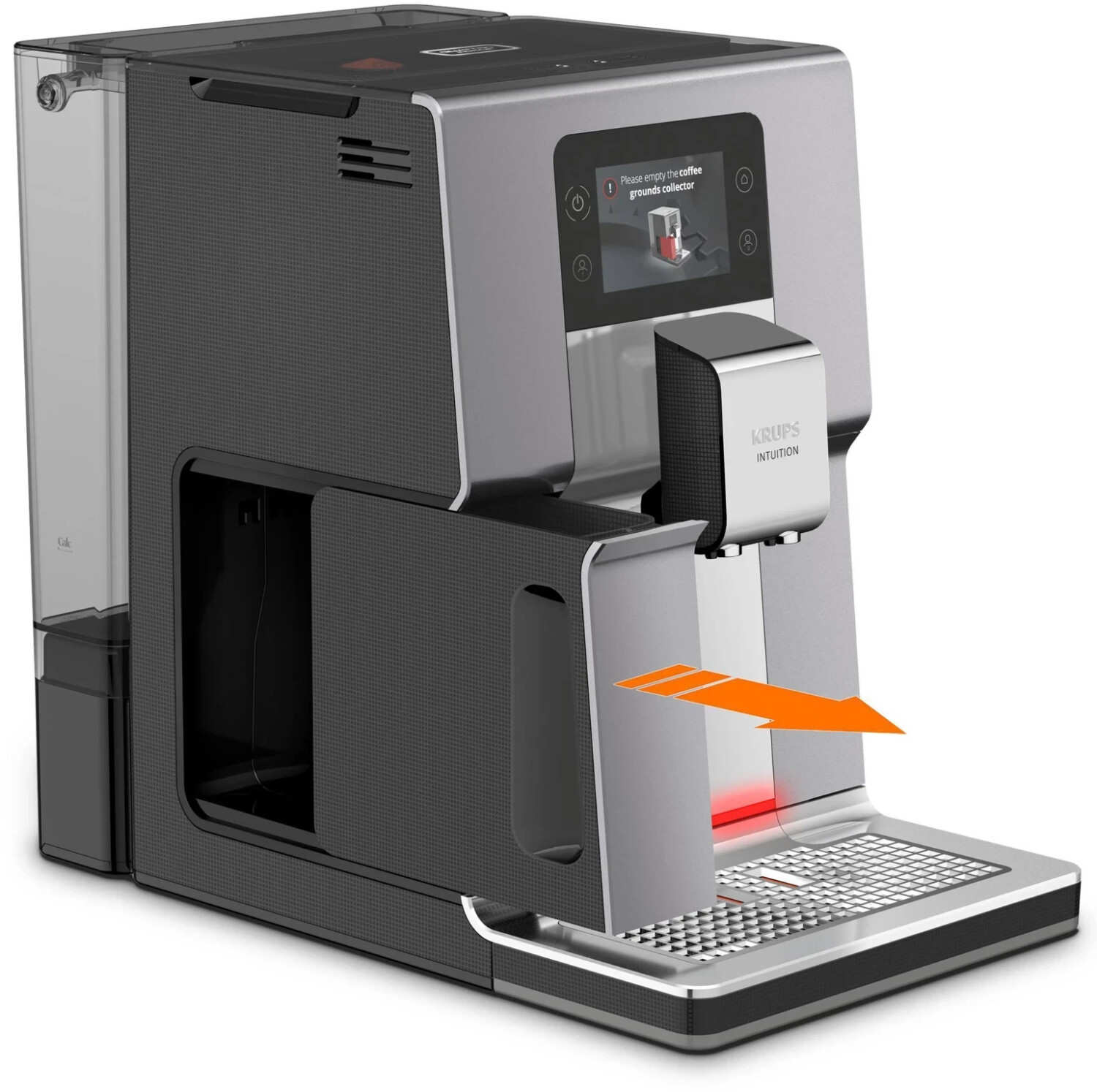 Krups Ea 875 E Intuition Preference+ Kaffeevollautomat Silber Krups EA 875 E Test: Kaffeevollautomat mit Intuition