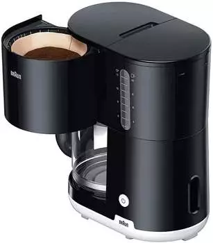 Braun KF1100BK – Entdecken Sie die Braun KF1100BK: Ein Meisterwerk für Kaffeeliebhaber