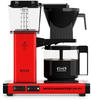 Moccamaster Kaffeemaschine KBG Select, bis 10 Tassen, 1,25 Liter, rot, mit Glaskanne