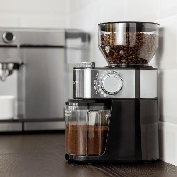 elektrische Kaffeemühle Technik & Handhabung Navaris Elektrische Kaffeemühle 200W silber/schwarz
