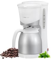 Clatronic 263127, CLATRONIC KA 3327 Kaffeemaschine wei&szlig;, 8-10 Tassen
