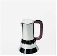 Alessi 9090/6, Alessi 90906 FM Espressomaschine aus Edelstahl