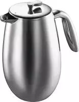 Bodum Doppelwandiger Kaffeebereiter 8 Tassen Columbia edelstahl gl&auml;nzend
