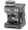 Trisa 6219.4112, Trisa Barista Plus Espressomaschine Anthrazit 2300W mit Mahlwerk
