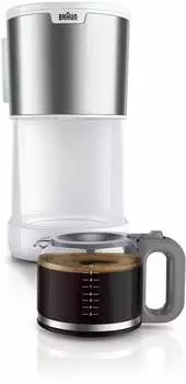 Braun KF1500WH PureShine – Individuelle Brühzeit für persönlichen Geschmack