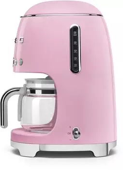Smeg 50`s Style DCF02PKEU – Timer und AutoStart für fertig gebrühten Kaffee zum Wunschzeitpunkt