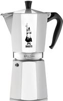 Bialetti 990001167, Bialetti Moka Express 18 Portionen, Aluminium