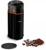 Krups Kaffeem&uuml;hle "GX3328 Silent Vortex" 175 W Schlagmesser 90 gBohnenbeh&auml;lter