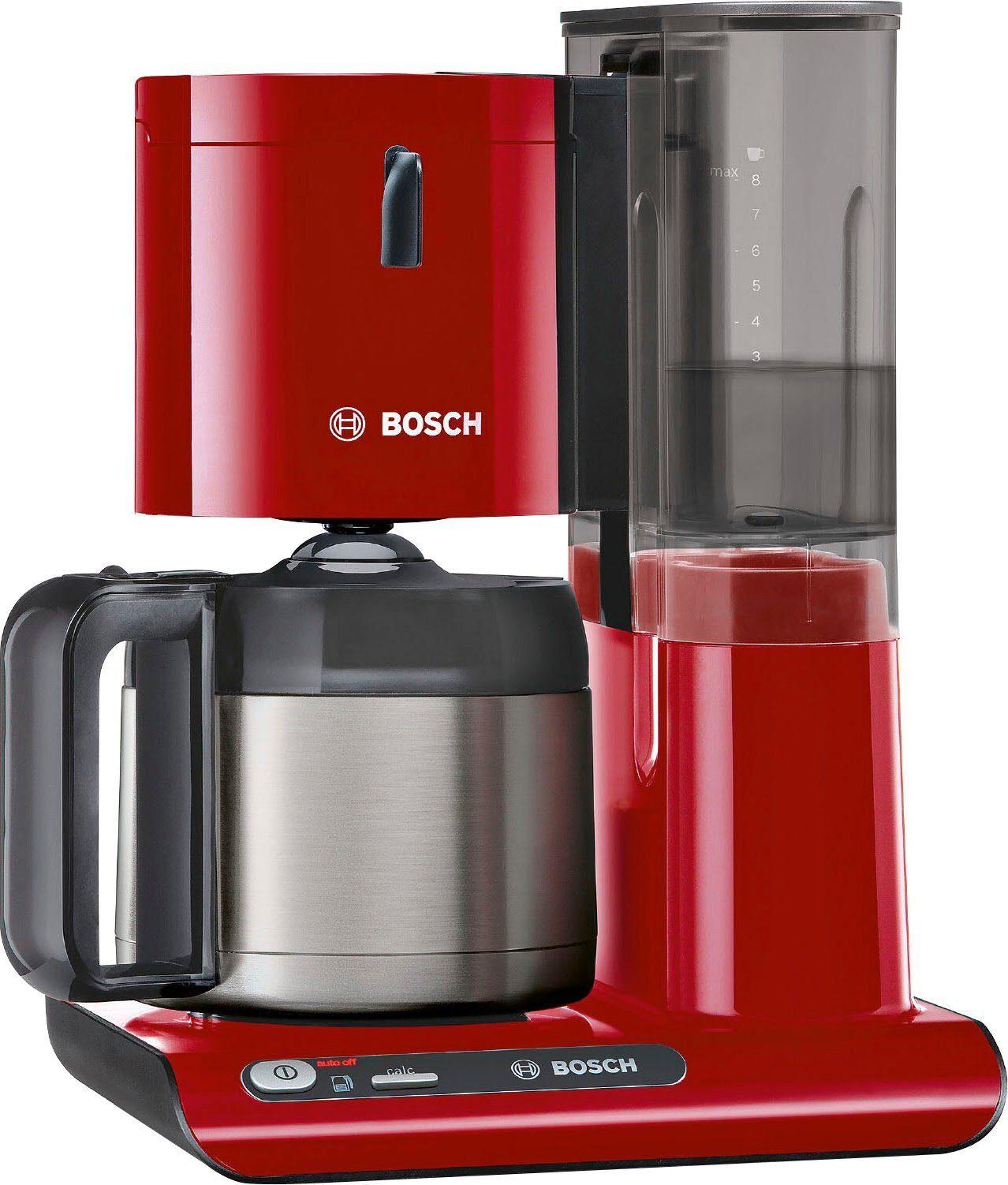Bosch Filterkaffeemaschine Styline TKA8A054 rot Test TOP Angebote ab 91,99  € (Oktober 2023)