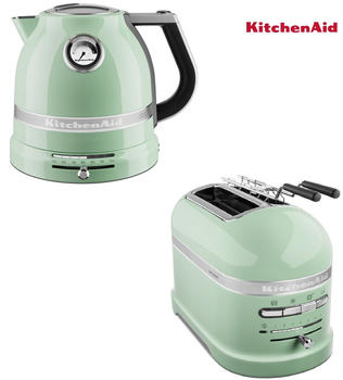 KitchenAid Artisan Wasserkocher + Toaster Pistazie