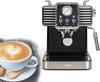 Livoo Espressomaschine mit Aufschäumdüse 1,5 L 1350 W Schwarz