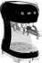 Smeg ECF02BLEU Schwarz