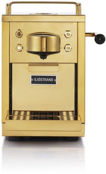 Sjöstrand Espresso-Kapselmaschine Messing Gold