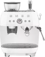 Smeg Espressomaschine "EGF03WHEU" mit integrierter Kaffeem&uuml;hle