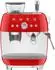Smeg EGF03RDEU Siebträgermaschine rot
