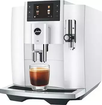 Jura E8 Kaffee-Vollautomat (EC) Piano White