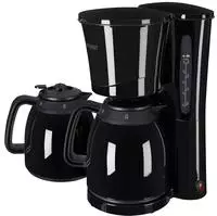exquisit Filterkaffeemaschine "KA 6502 sw" 1 l Kaffeekanne Papierfilter 1x4 inkl. 2