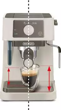DeLonghi De'Longhi Stilosa Advanced EC235.CR – DeLonghi De'Longhi Stilosa Advanced EC235.CR – Siebträgermaschine für klassischen Espresso-Genuss