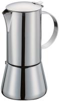 Cilio Aida Kaffeemaschine Aus Edelstahl, Durchmesser 13 X 24 Cm, 10 Tassen