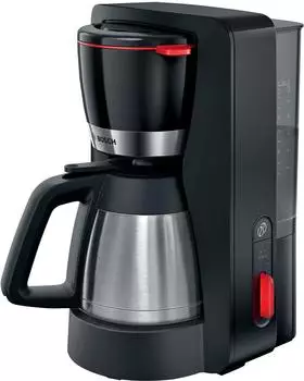 Bosch TKA6M273 Thermo Filterkaffeemaschine Edelstahl Schwarz